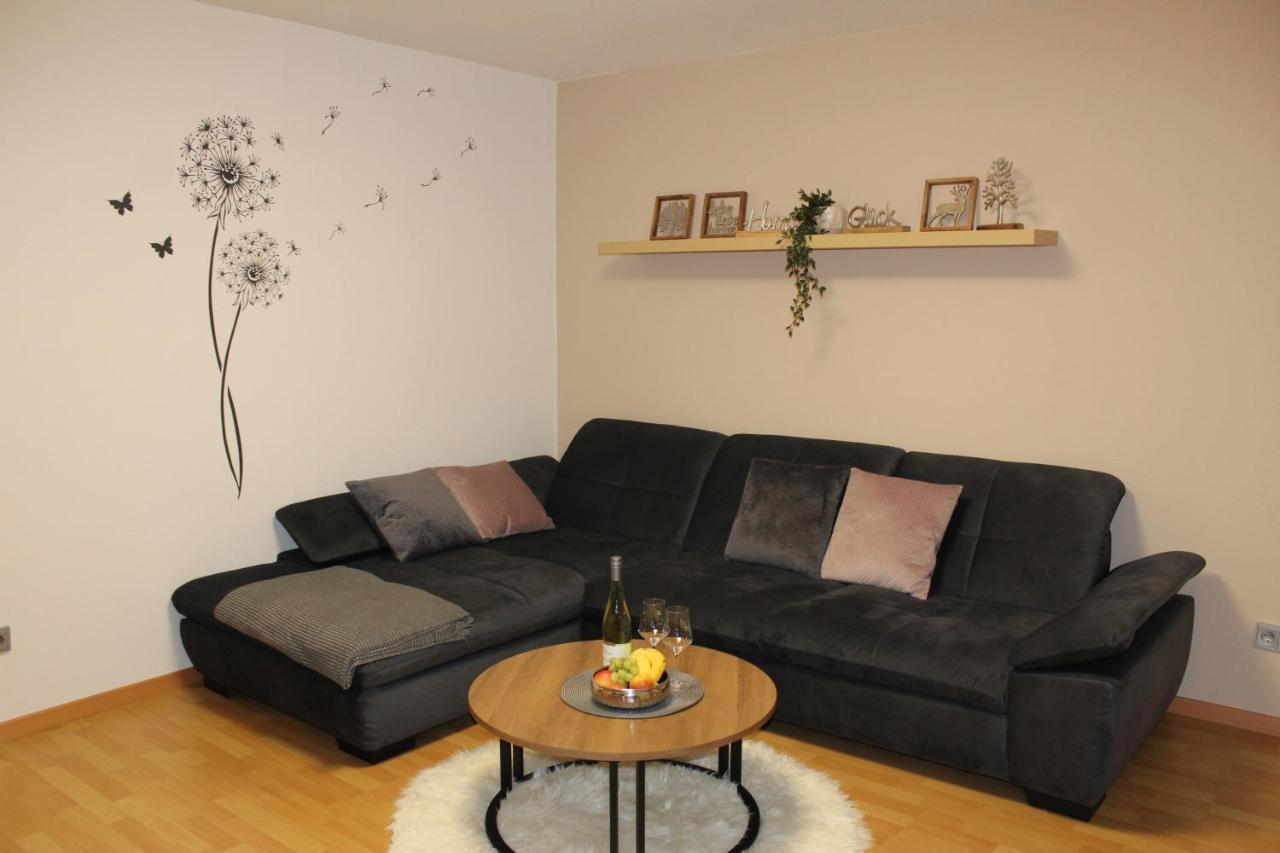 Ferienwohnung Forellenhof Oberschwarzach Bagian luar foto