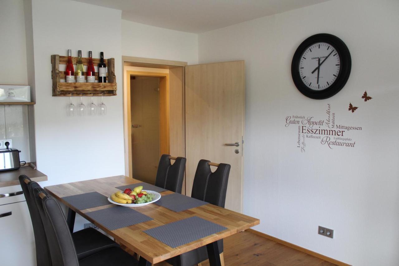 Ferienwohnung Forellenhof Oberschwarzach Bagian luar foto