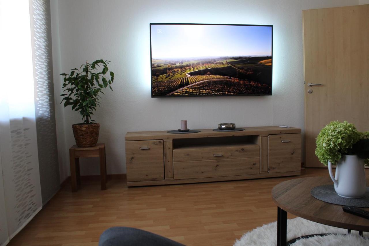 Ferienwohnung Forellenhof Oberschwarzach Bagian luar foto