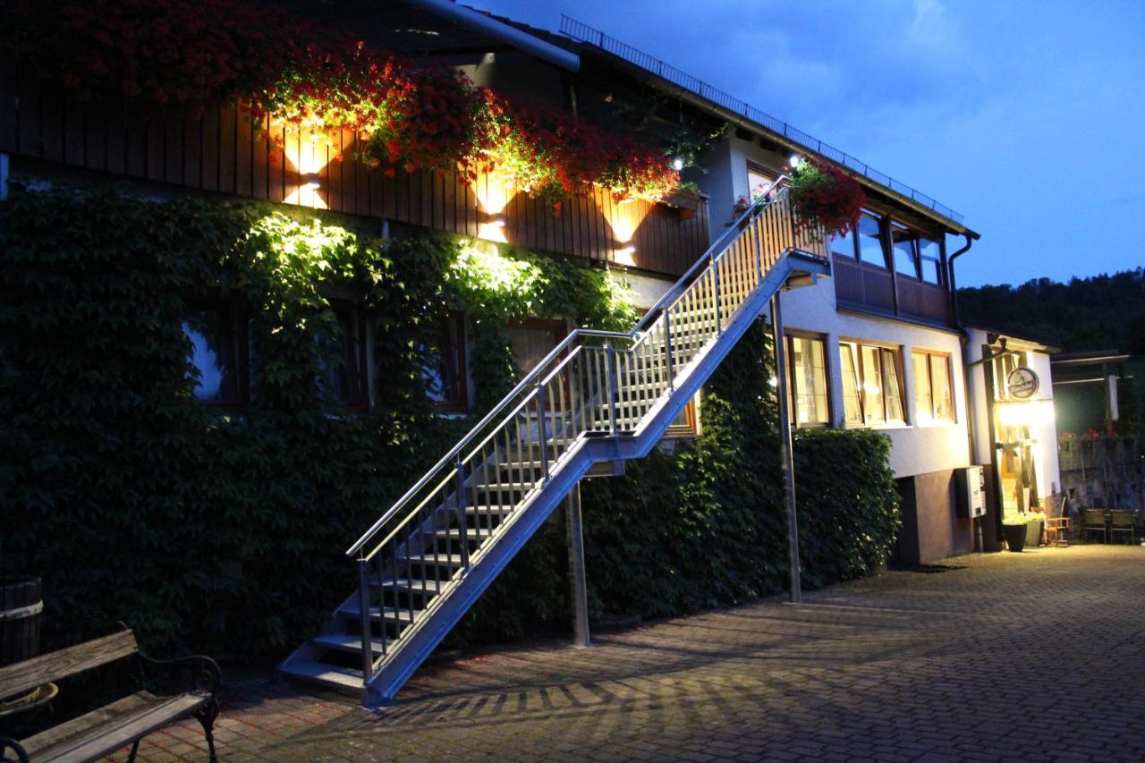 Ferienwohnung Forellenhof Oberschwarzach Bagian luar foto