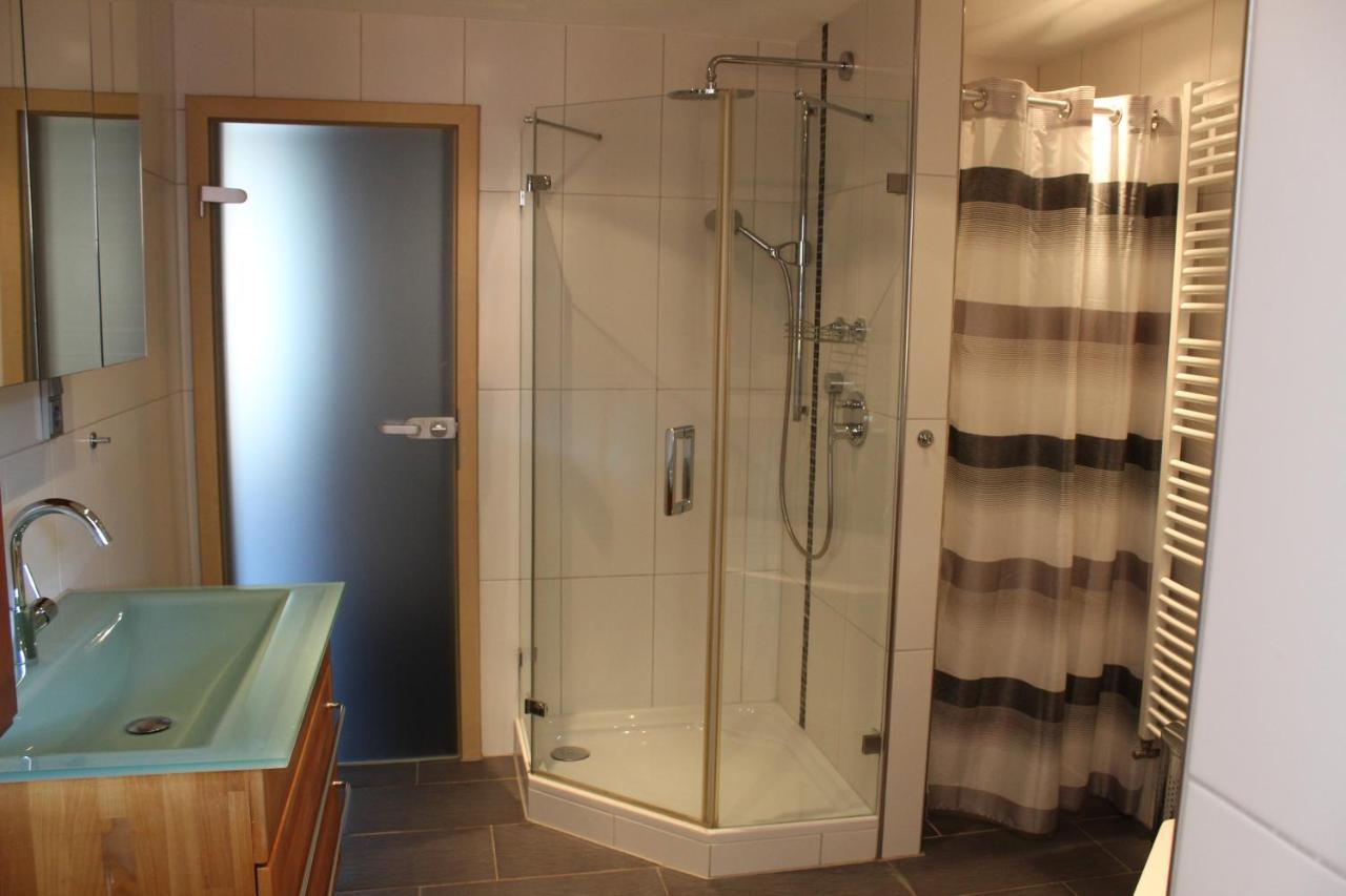 Ferienwohnung Forellenhof Oberschwarzach Bagian luar foto